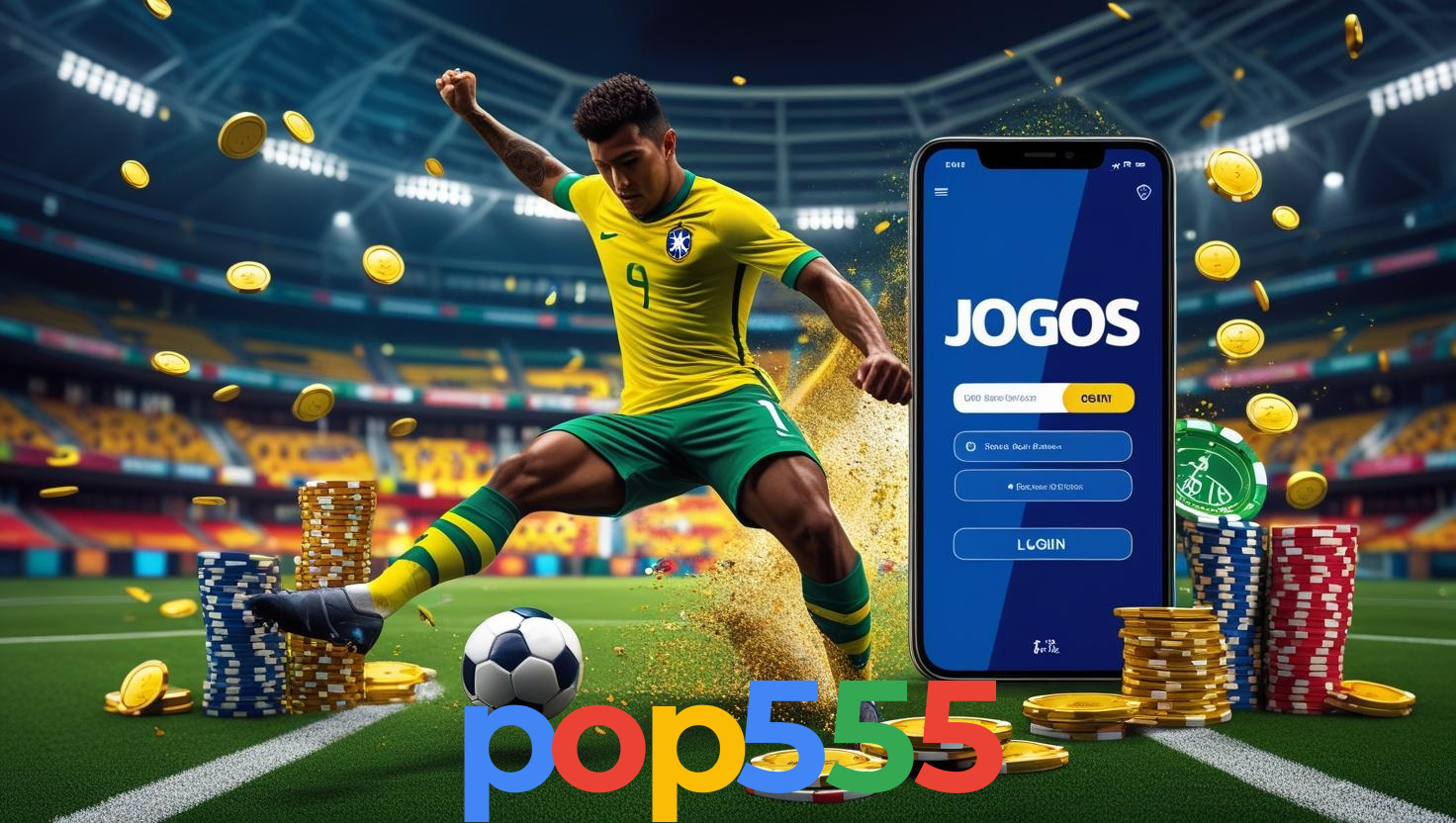 Acessar o site pop555 COM